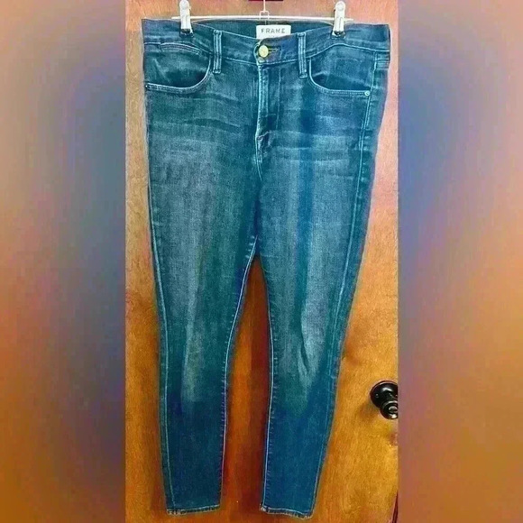 Frame Denim Le High Skinny Jeans - Picture 1 of 6